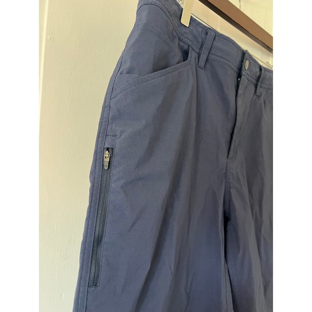 Stio men's 38" shorts blue quick dry waist tie 10" inseam trunks golf bike hike - Picture 3 of 7